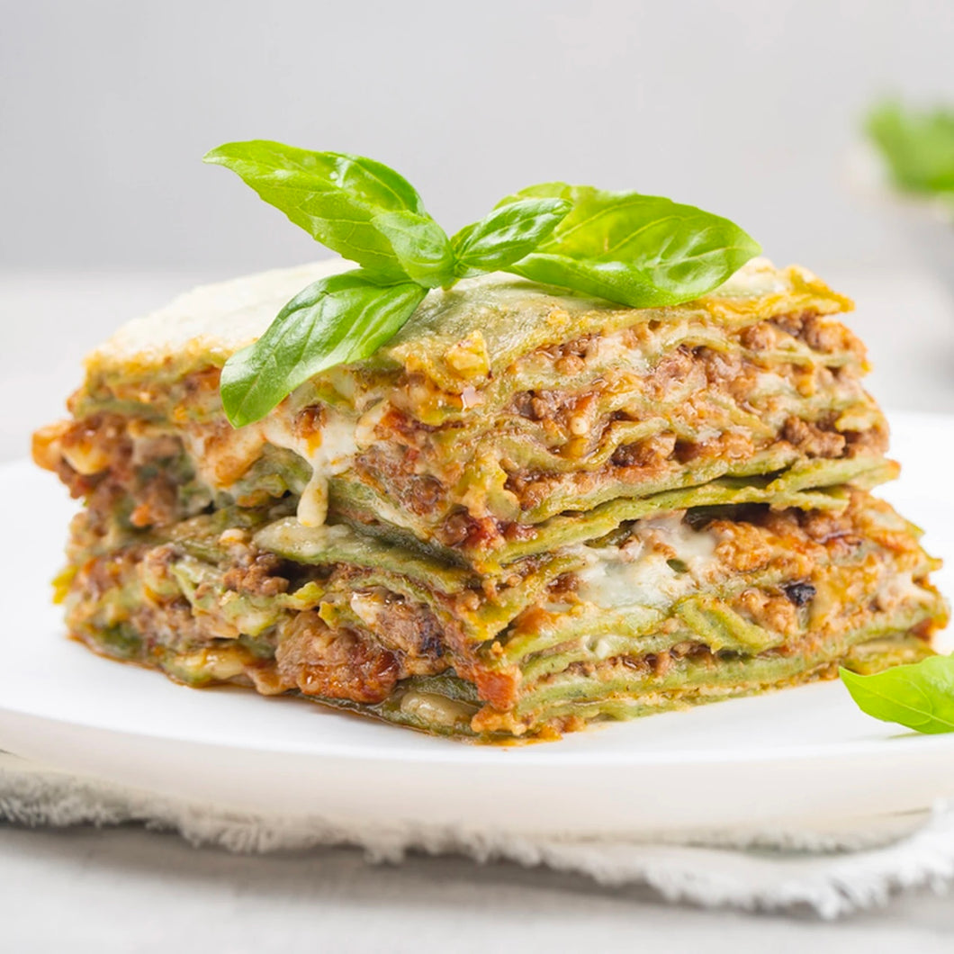 Lasagne verdi con ragù del cortile