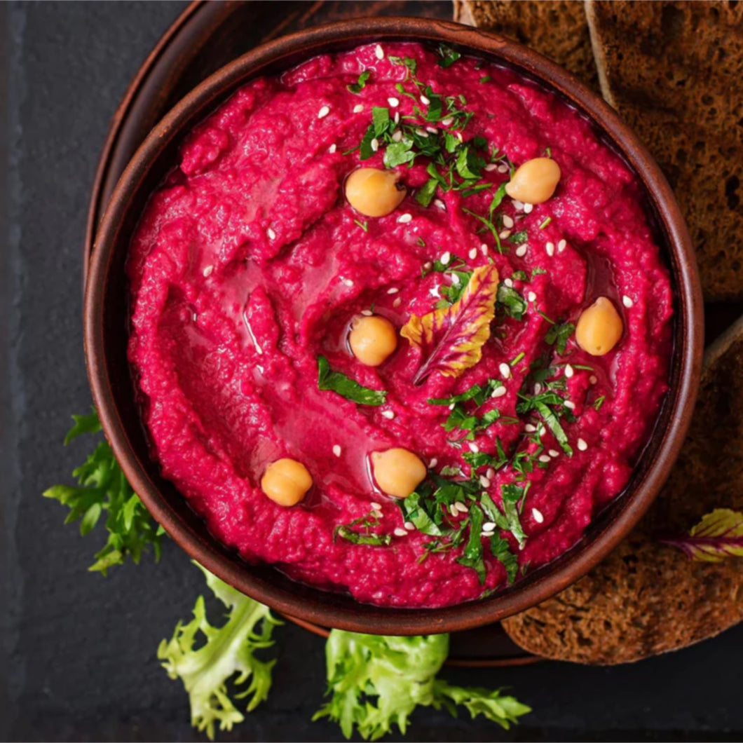 Hummus di rapa rossa